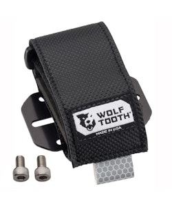 Wolf Tooth Components | B-Rad Accessory Strap | Black | Medium + Mount Plate | Plastic