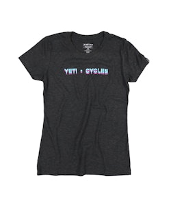 Yeti Cycles | Women's Fade T-Shirt | Size Small in Vintage Black