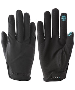 Yeti Cycles | Turq Dot Air Gloves Men's | Size Extra Small In Black