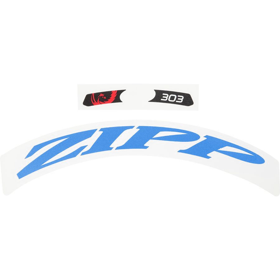 ZIPP 303 2012 SPEED WEAPONRY STYLE LIME GREEN-BLACK REPLACEMENT RIM DECAL SET 