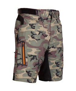 Zoic | Ether 9+Essential Liner Shorts Men's | Size Small in Green Camo