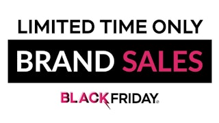 Limited Time Only Brand Sales - Black Friday